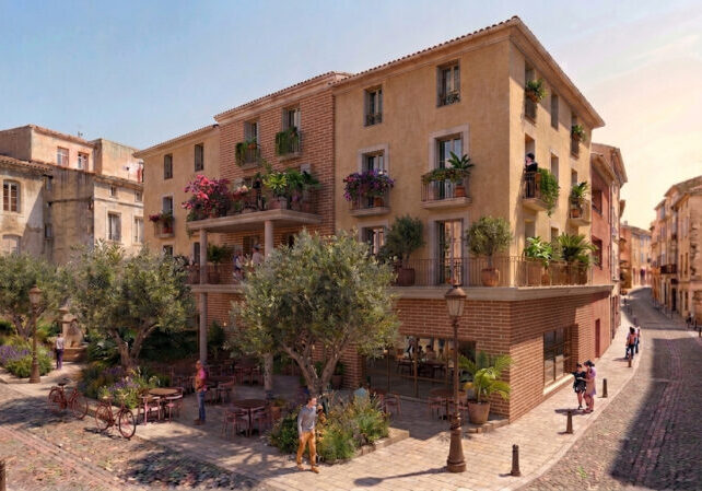 01 - Construction residence Fontaine Neuve - A Perpignan - Agena Architecture - architecte