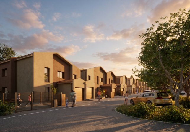 02 - Construction lotissement Le Domitien - Au Boulou - Agena Architecture - architecte